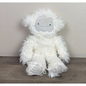 Slumberkin 16" Yeti‎ UltraPlush Kin Alpine White Fluffy Shaggy Bigfoot Lovey